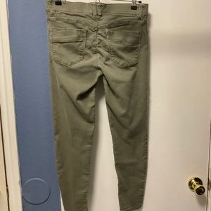 Democracy AB Technology green cargo skinny pants